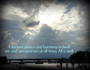 harmony love peace dreamosity Whats good about a cold? Not much… but ...