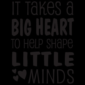 It Takes A Big Heart Wall Quotes™ Decal