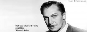Vincent Price Profile Facebook Covers