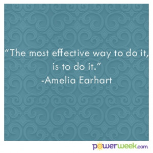 Amelia Earhart #quote #motivation #inspiration #PowerThought