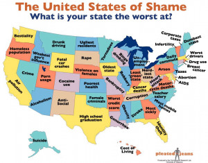 12 Hilariously Revealing U.S. Maps You Won’t Find in a Textbook