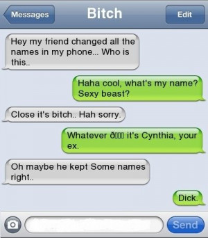 Hey My Friend Changed all the names in my phone