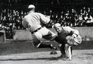 Ty Cobb Sliding