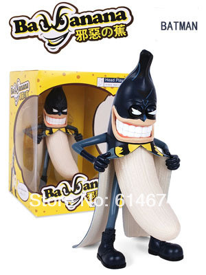 Batman 40cm 2inch HeadPlay Bad Banana Man funny classic toys game ...