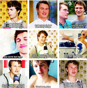 Ansel Elgort quotes