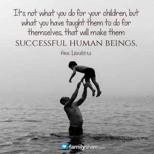 prepare your child for the road not the road for your child that is ...