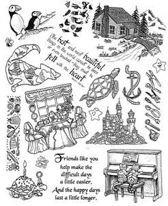 ... Rubber Stamps Sheets, Piano Cats, Sayings & Quotes, Friendship, Tools