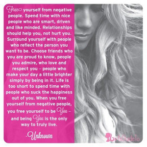 It's been years since I dropped my negative friends. I thought it ...