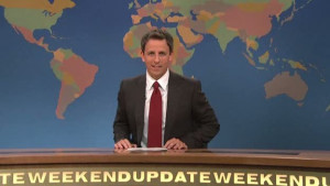 Chevy Chase Snl Weekend Update Snl: seth meyers doing the