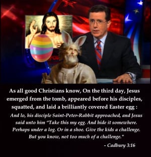 Colbert reading the most holy of scriptures ( i.imgur.com )