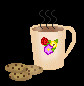 Hot Chocolate And Cookies Clip Art Wallpaper