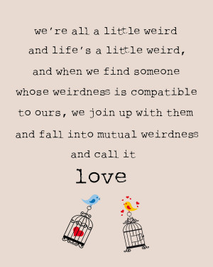 Dr Seuss Love Quotes Mutual Weirdness
