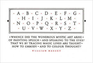 From Manuale Typographicum by Hermann Zapf