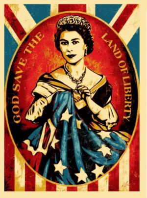 Shepard Fairey's Queen Elizabeth