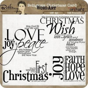 Religious Christmas Card Sayings