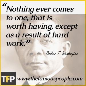 Nothing ever comes to one, that is worth having, except as a result of ...