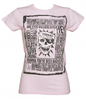 Ladies Goonies Quotes T-Shirt