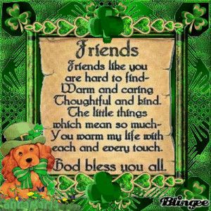 Irish Friendship Blessings~ FGO