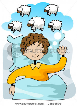 Sheep But The Are Sleeping Shown This Vector Clipart