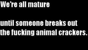 Animal crackers!
