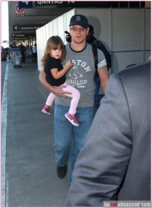50982093 “Good Will Hunting” star Matt Damon and daughter Gia ...