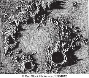 Moon Crater Clip Art