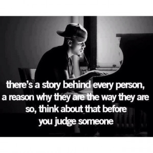Don't Judge People