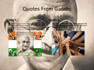 Quotes From Gandhi