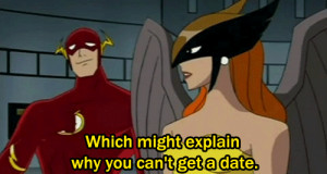 gif dc comics The Flash Hawkgirl dcau timmverse justice league ...