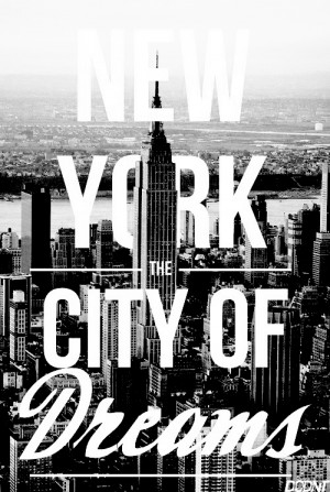 amazing, black and white, city, dreams, new york, photo, view