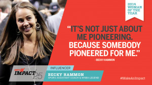 Becky Hammon, 37, Spurs Assistant Coach & WNBA Legend