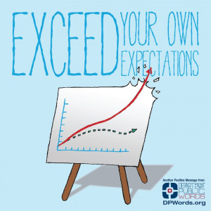 Exceed Your Own Expectations