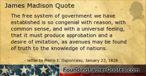 Quotes by James Madison