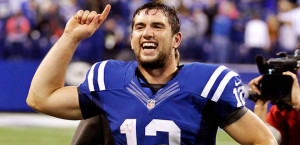 Andrew Luck Funny Face Colts qb andrew luck