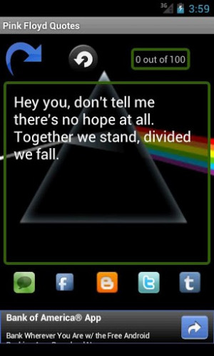 Pink Floyd Song Quotes http://www.appszoom.com/android_applications ...
