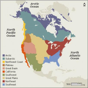 north america climate zone map