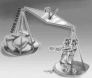 The perils of private food export