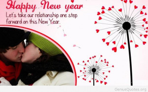 Love romantic happy new year quote