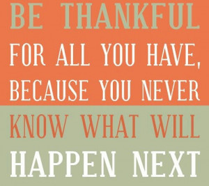 thankful everyday!!