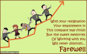 Sayings For Employee Leaving Image