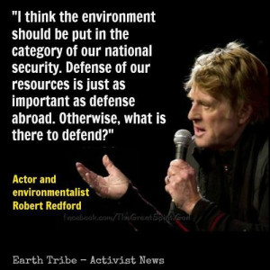 Robert Redford - Actor/Environmentalist