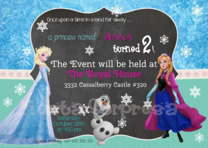 Frozen Birthday Party