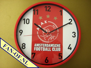 Ajax Wandklok Amsterdamsche Football Club