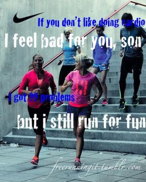 Quotes about running