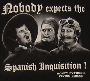 Spanish Inquisition - Monty Python T-shirt