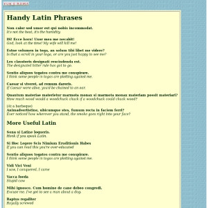 Popular Latin Quotes