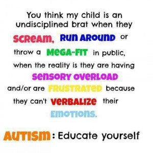 Autism awareness.