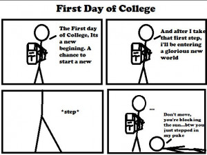 First Day College...