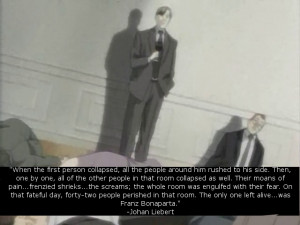 johan liebert # naoki urasawa s monster # anime quotes