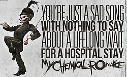 love tumblr party music song lyrics sleep singer leave gerard way Band ...